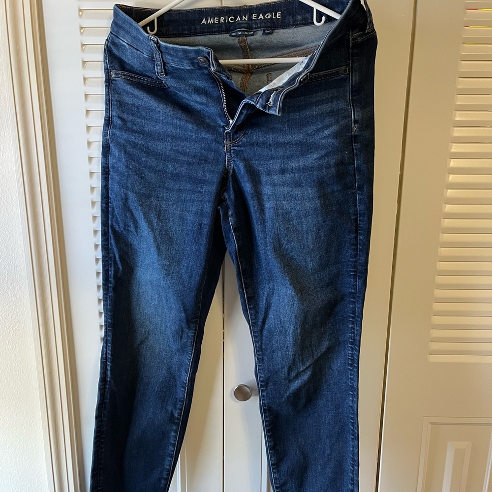 American Eagle Outfitters Women's Blue Jeans
